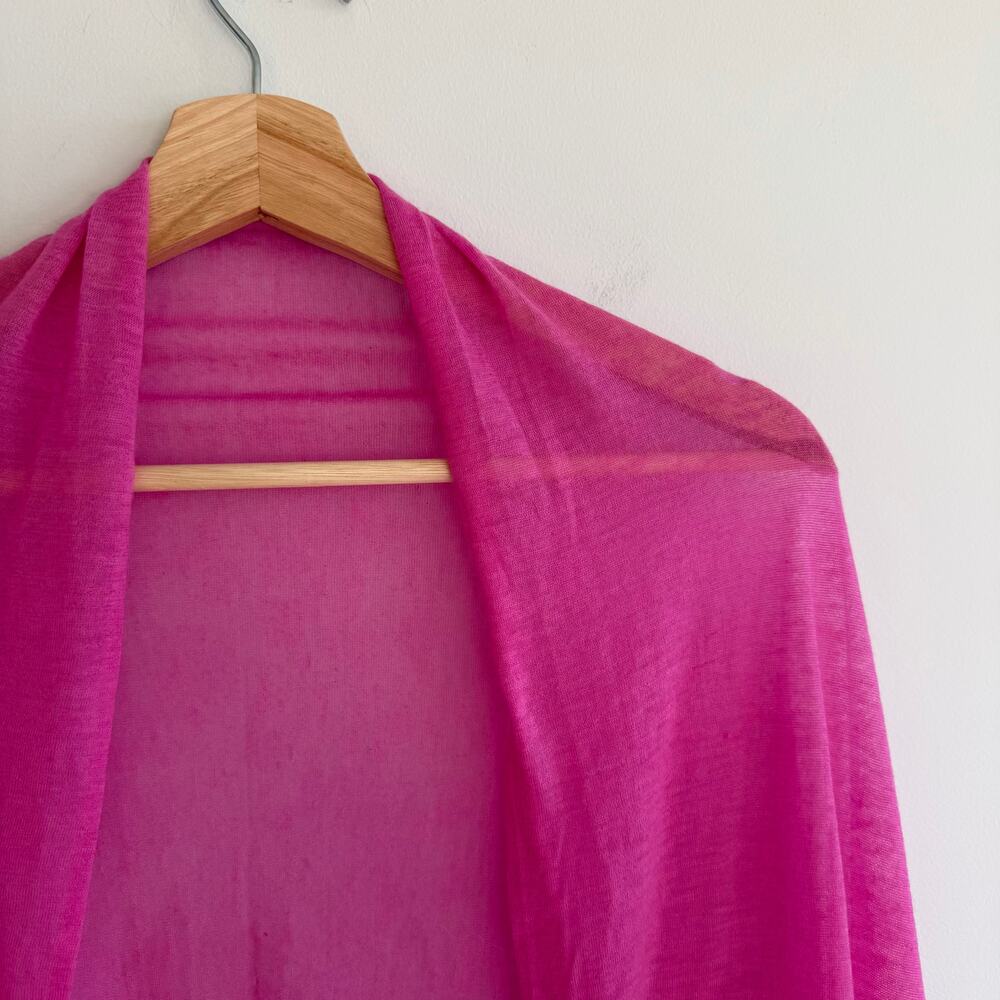 Cashmere Lightweight Sheer Rectangular Multifunct… - image 5